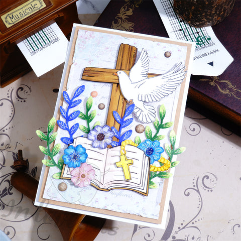 Inlovearts The Bible and Pigeon Cutting Dies