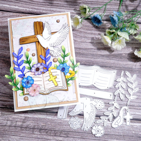 Inlovearts The Bible and Pigeon Cutting Dies
