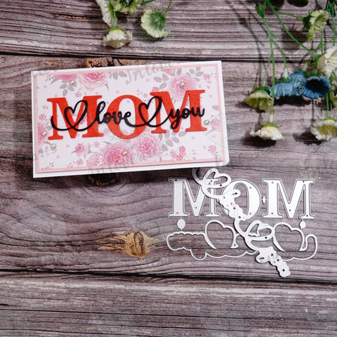Inlovearts MOM Word Cutting Dies