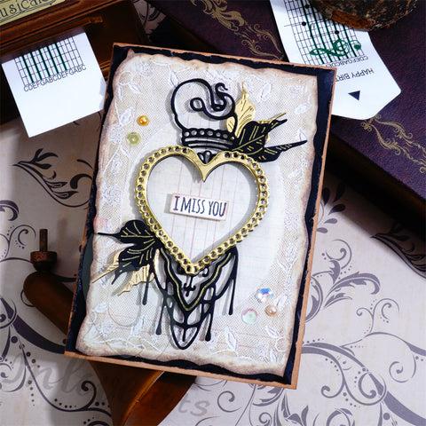 Inlovearts Holyheart Cutting Dies