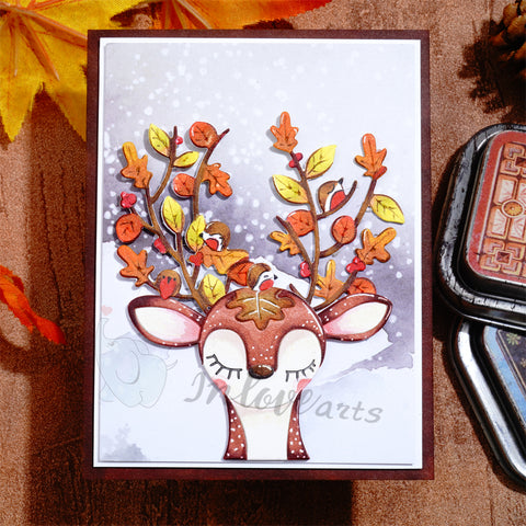 Inlovearts Deer Elf Cutting Dies