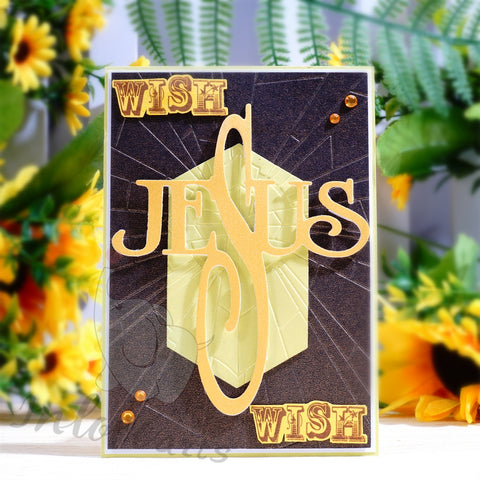 Inlovearts Great Jesus Word Cutting Dies