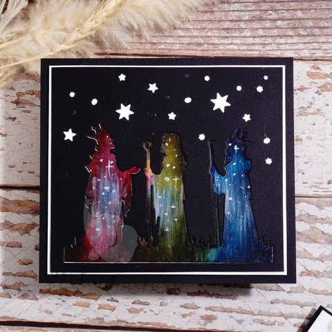 Inlovearts Wishing Characters and Stars Scene Cutting Dies