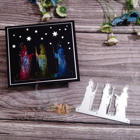 Inlovearts Wishing Characters and Stars Scene Cutting Dies
