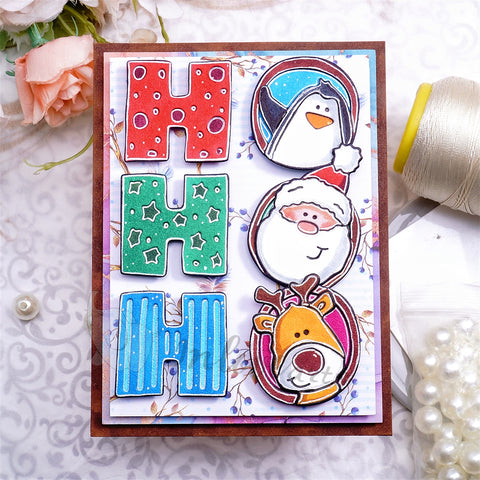 Inlovearts "HO HO HO" Word Cutting Dies