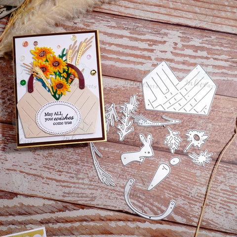 Inlovearts Basket Cutting Dies