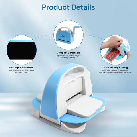 Inlovearts Mini Portable Die Cutting and Embossing Machine