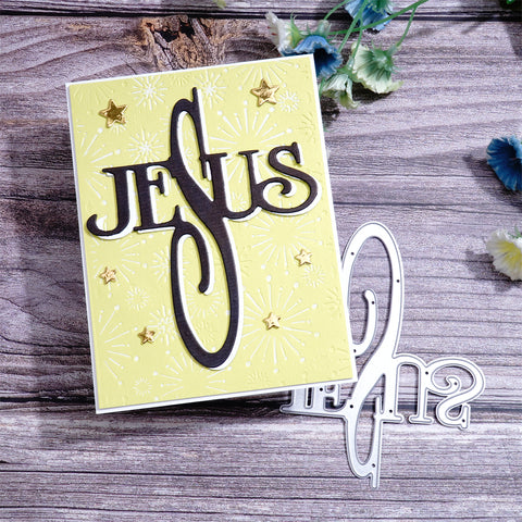 Inlovearts Great Jesus Word Cutting Dies