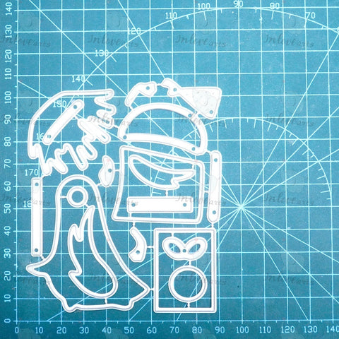 Inlovearts Pigeons and Fries Cutting Dies