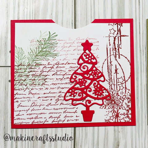 Inloveartshop Little Christmas Tree Cutting Dies