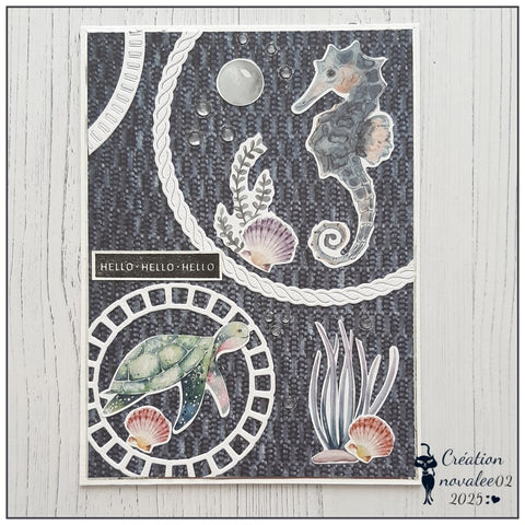 Stackable Spiral Pattern Circle Nesting Frame Dies
