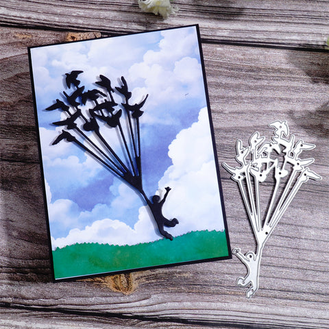 Inlovearts Boy and Peace Doves Cutting Dies