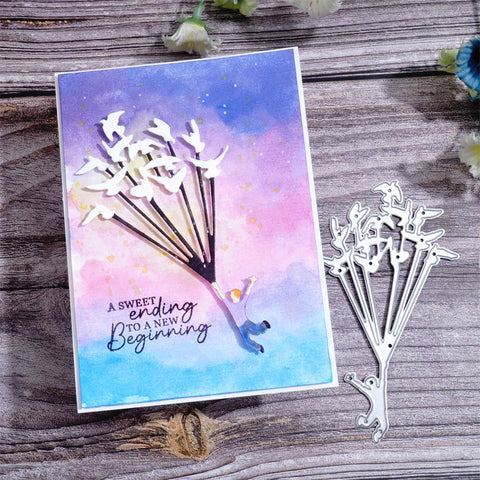 Inlovearts Boy and Peace Doves Cutting Dies