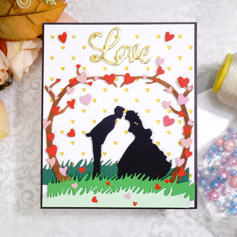 Inlovearts Couple for Love Cutting Dies