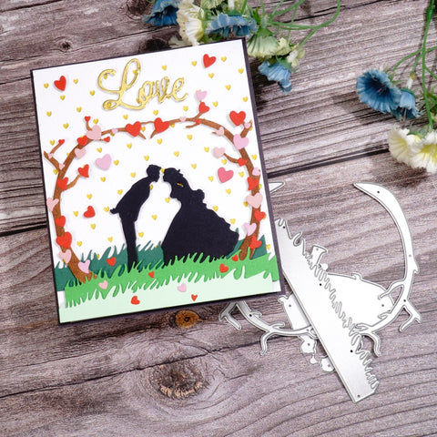Inlovearts Couple for Love Cutting Dies