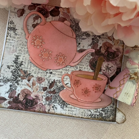 Inlovearts Teapot Cutting Dies