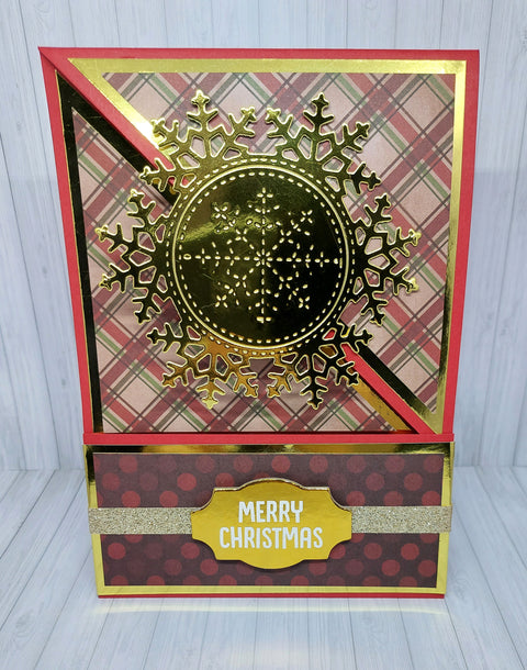 Inlovearts Snowflake Round Border Cutting Dies