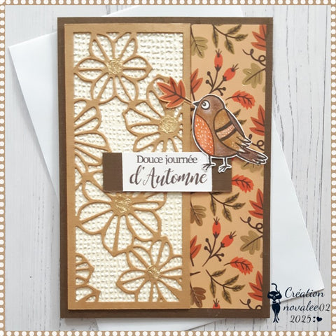 Inlovearts Flower and Butterfly Border Frame Cutting Dies