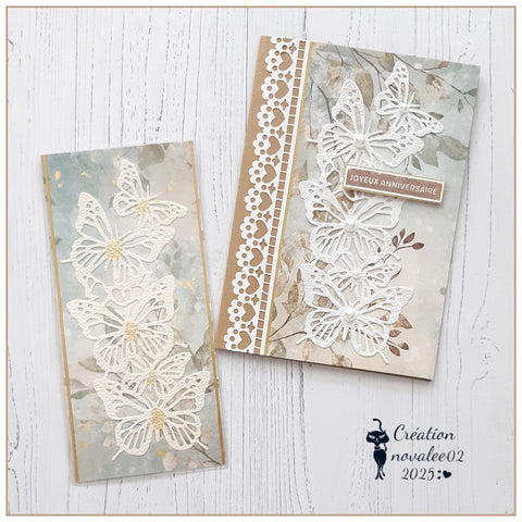 Inlovearts Spring Butterflies Cutting Dies