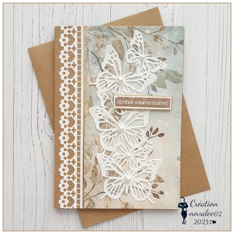 Inlovearts Spring Butterflies Cutting Dies