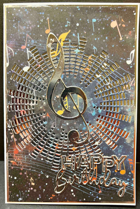 Inlovearts Music Note and Voice Cutting Dies