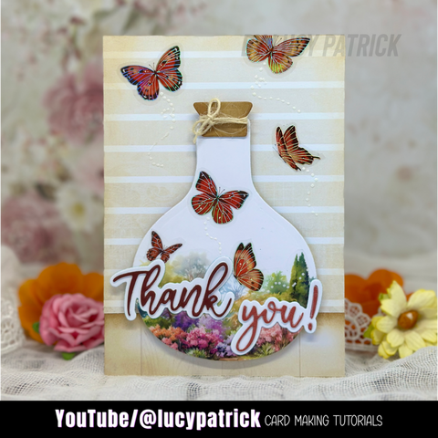 Inlovearts Glass Bottle Metal Cutting Dies