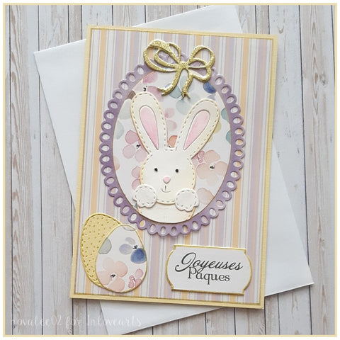 Inlovearts Easter Bunny Metal Cutting Dies