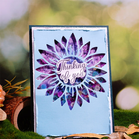 Inlovearts Sunflower Cutting Dies