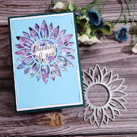 Inlovearts Sunflower Cutting Dies