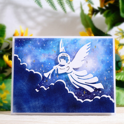 Inlovearts Trumpet Angel Cutting Dies