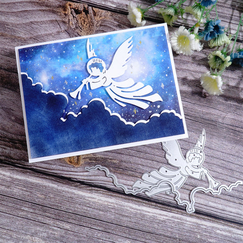 Inlovearts Trumpet Angel Cutting Dies