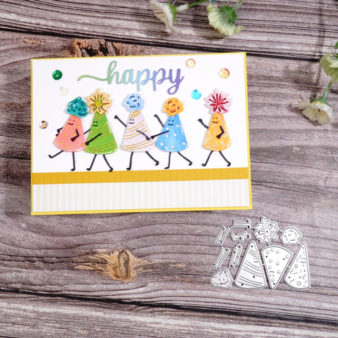 Inlovearts Celebration Hats Cutting Dies