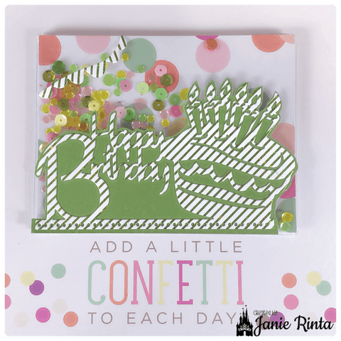 Inloveartshop "Happy Birthday" Cutting Dies