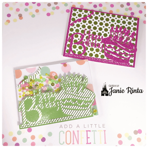 Inloveartshop "Happy Birthday" Cutting Dies