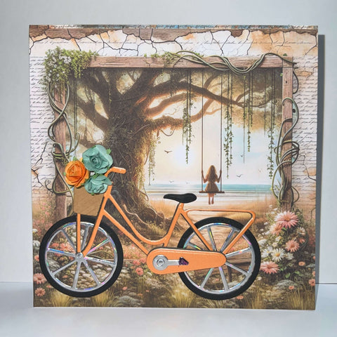Inlovearts Bicycle Cutting Dies