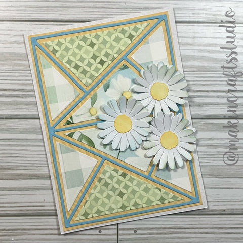 Inlovearts Rectangular Collage Background Cutting Dies