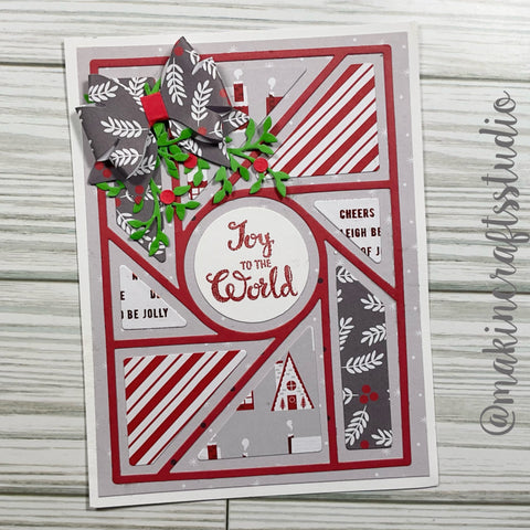 Inlovearts Circle and Geometry Shapes Background Cutting Dies
