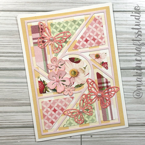 Inlovearts Circle and Geometry Shapes Background Cutting Dies
