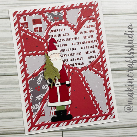 Inlovearts Combination of Heart and Lines Background Cutting Dies