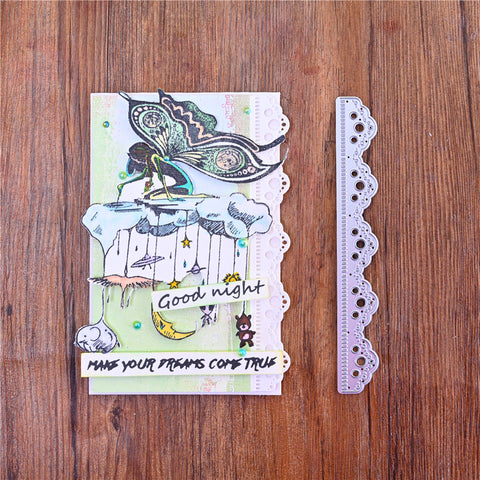 Inlovearts Line Lace Metal Cutting Dies