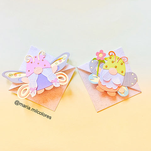 Inlovearts Gnome Fairy Cutting Dies