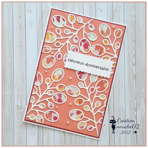 Inlovearts Two Branches of Leaves Cutting Dies