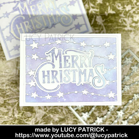 Inlovearts "Merry Christmas" Word Cutting Dies