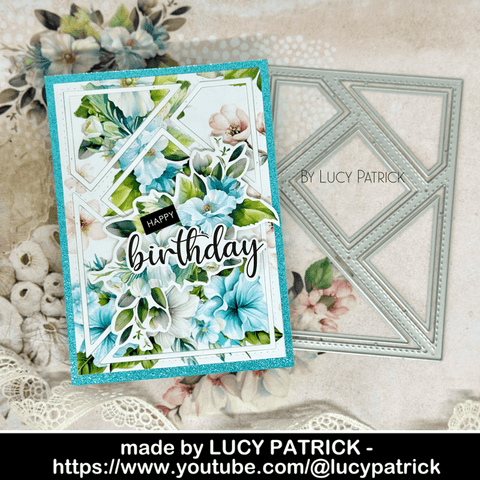 Inlovearts Patchwork Background Board Cutting Dies