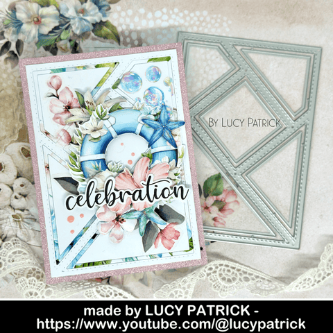 Inlovearts Patchwork Background Board Cutting Dies