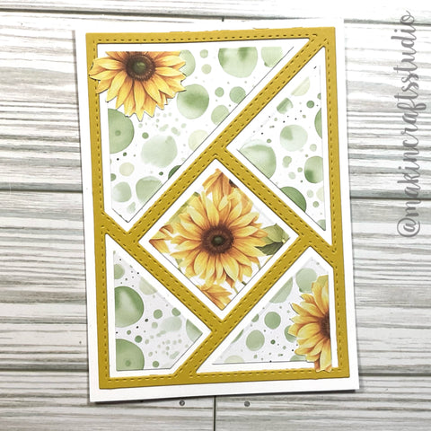 Inlovearts Patchwork Background Board Cutting Dies