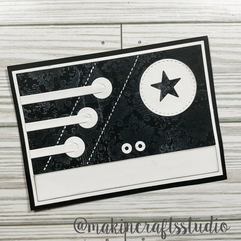 Inlovearts Sports Shoes Border Cutting Dies