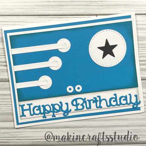 Inlovearts Sports Shoes Border Cutting Dies