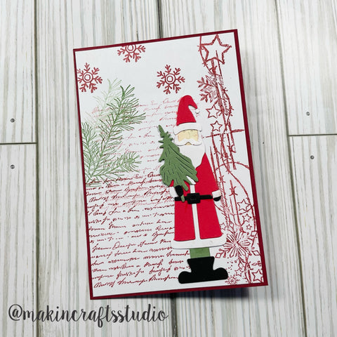 Inlovearts Santa Claus with Gifts Cutting Dies