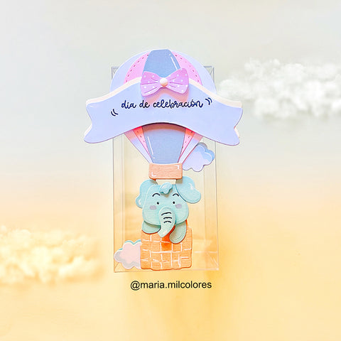 Inlovearts The Hot Air Balloon Cutting Dies
